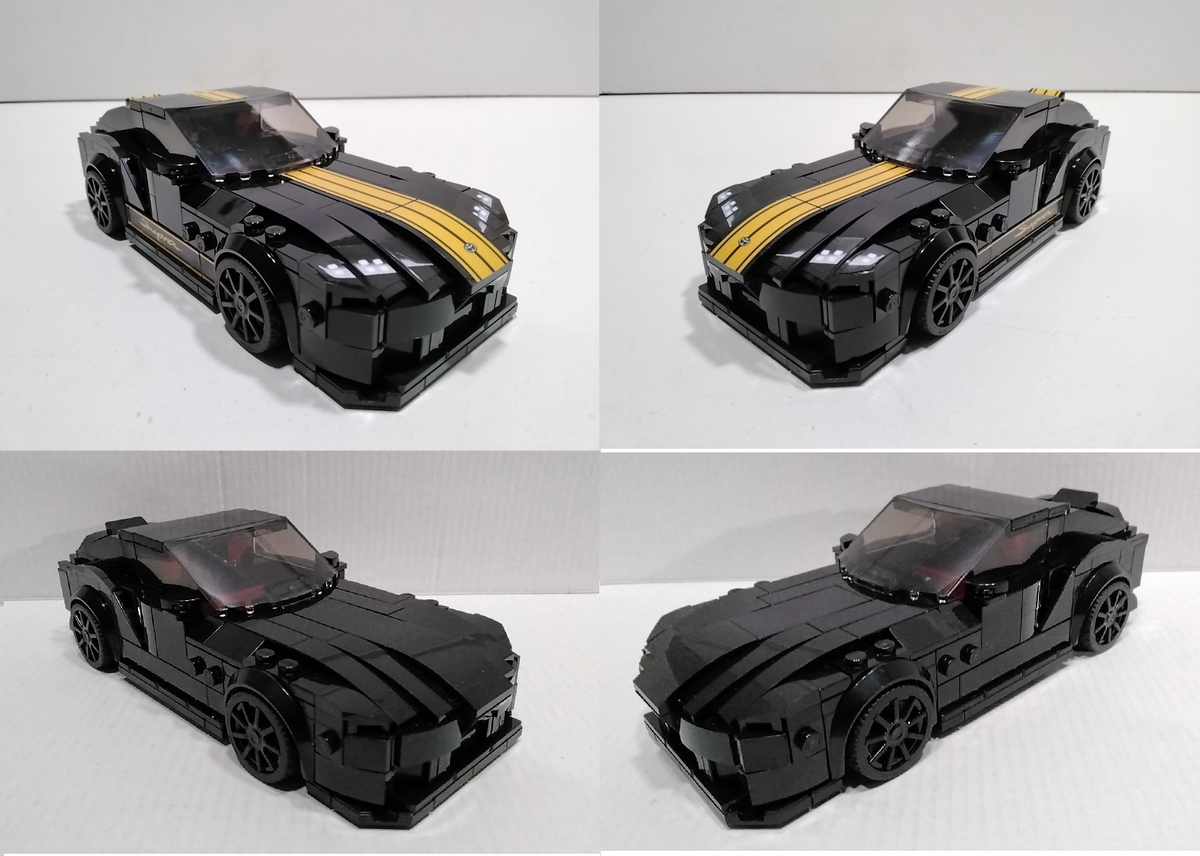 パセコストーブ ブラック Custom Black Toyota GR Supra - This is a modified LEGO 76901 Speed