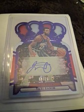 2023-24 Panini Crown Royale Tari Eason Auto #d