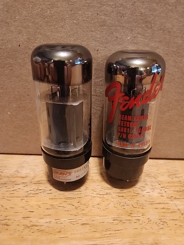 Pair Vacuum Power Tubes Sovtek 5881WXT 