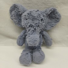 Jellycat Squiggle Squiggles Blue Elephant Soft Plush Stuffed Animal Toy 8  RARE