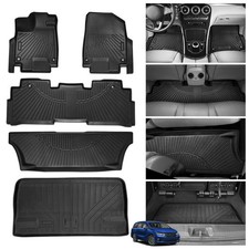 Powerty All Weather Floor Mats Cargo Liner For Honda Odyssey 2018-2026 Tpe. Powerty All Weather Floor Mats Cargo Liner For Honda Odyssey 2018-2026 Tpe.