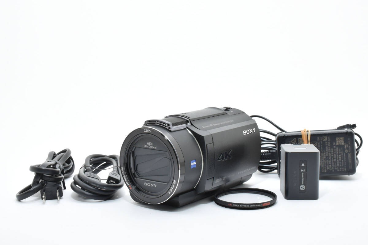 Sony Camcorder FDR-AX45A Black with various accessories! | eBay