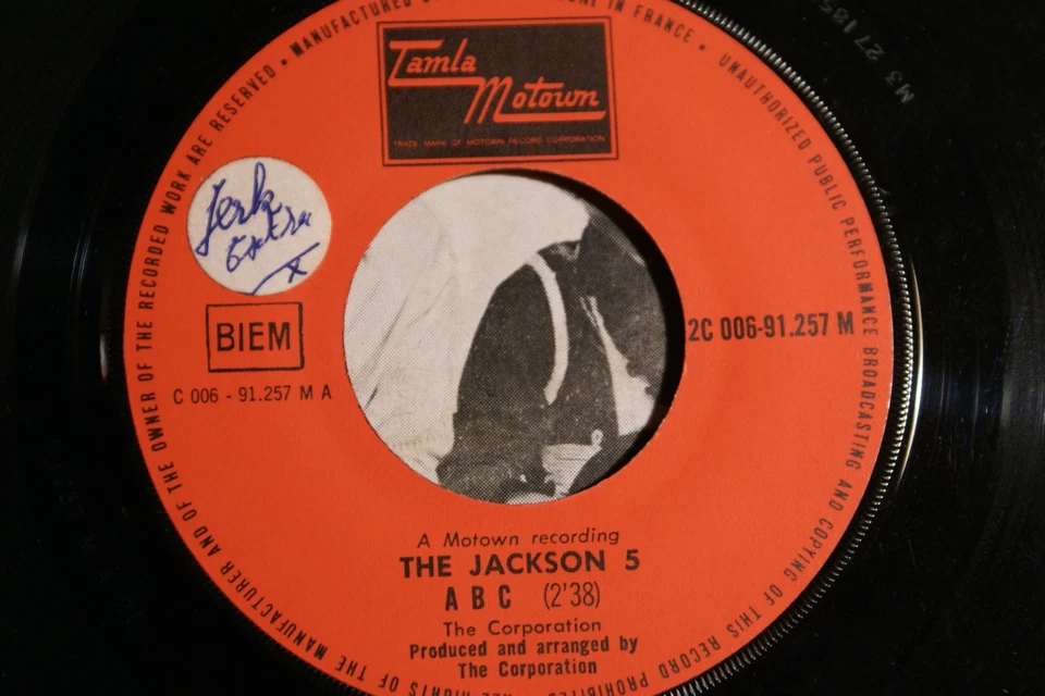 Original French single 45 T / JACKSON FIVE / TAMLA MOTOWN /  MICHAEL JACKSON - Photo 3/4