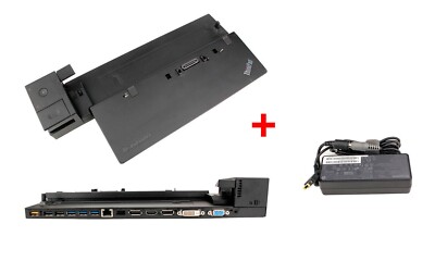 Lenovo Ultra Dock 40A2 DockingStation ohne Schlüssel + 65W Netzteil für T570