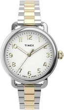 Timex TW2U13800 DISPLAY Women's Watch Two-Tone Stainless Steel Bracelet