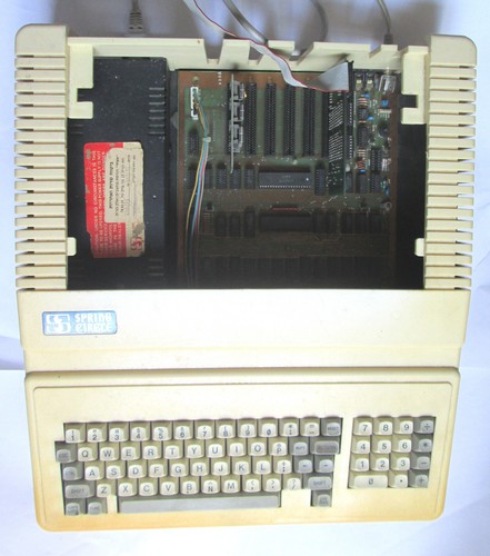 Vintage SPRING Apple II Clone Computer w/ Floppy Diskette Drive 360K Motherboard - Bild 2 von 14