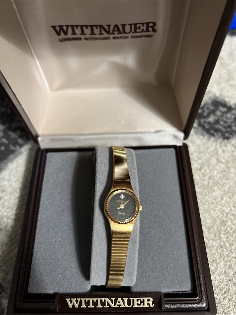 Wittnauer Longines Diamond Rare Vintage Ladies Watch Gold Bracelet Case Dial Wittnauer By Longines Women main image 3