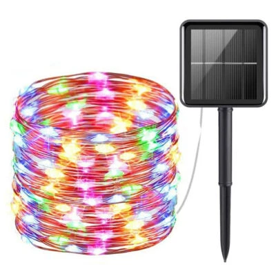 Solar String Fairy Lights Xmas Outdoor Garden Christmas Party Decor Waterproof - Picture 12 of 17