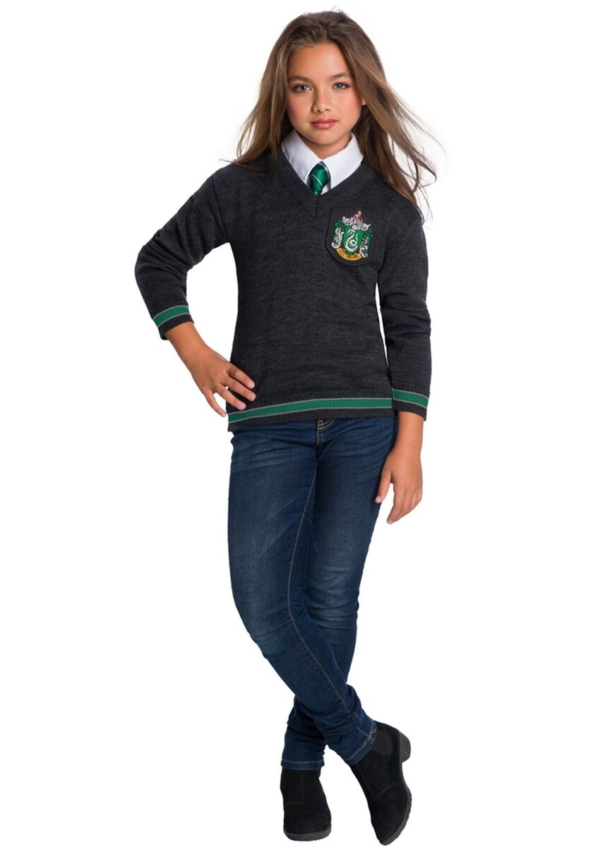  Charades Harry Potter Slytherin Student Costume, As