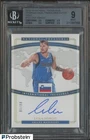 2018 National Treasures International Gold Luka Doncic RC Rookie AUTO 8/10 BGS 9