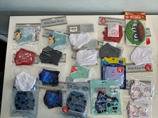 20 Packages of Kid Face masks NEW Mix variety See pics