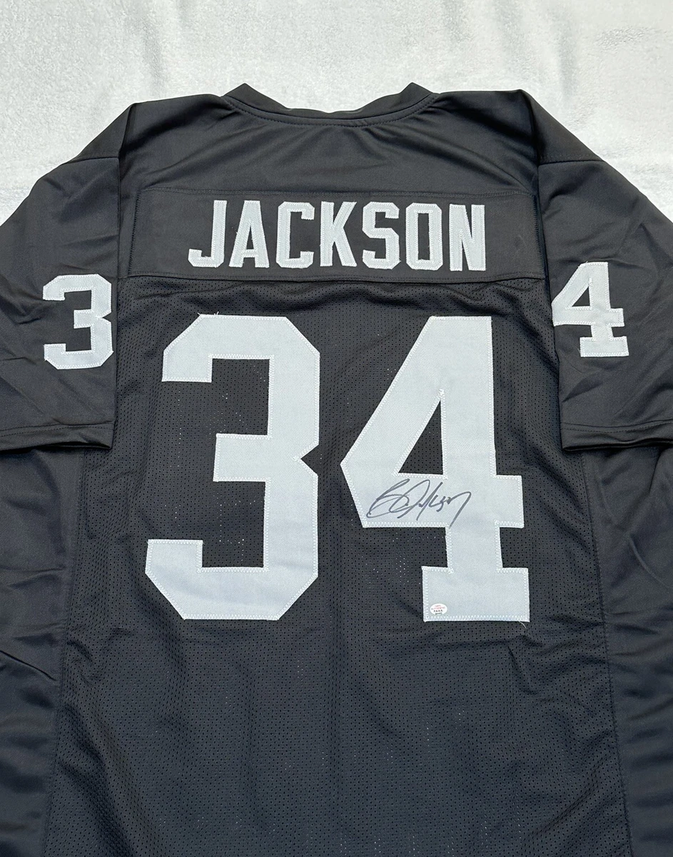 Signed bo best sale jackson raiders jersey