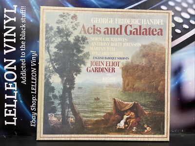 Handel Acis And Galatea /Gardiner 2LP Box Set Album Vinyl 2708038 Classical 70 s