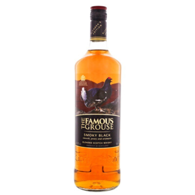 The Famous Grouse SMOKY BLACK Blended Scotch Whisky 40% Vol. 1,0 Liter