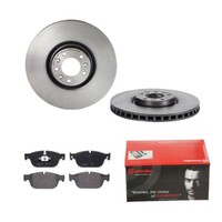 Brembo Bremsscheiben Ø340MM + BremsbelÄGe Vorne FÜR Peugeot 508 I SW Citroen C5