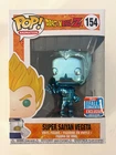 Pop! Animation 154 Dragon Ball Z Super Saiyan Vegeta Vinyl Figure 2018 Fall Con