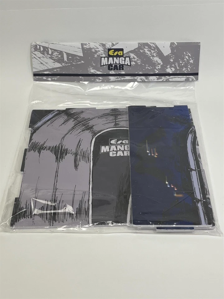 Modello Scena Manga Notte Strada Per Diorama 1:64 Scala Era Auto SC023SP001 - Immagine 2 di 2