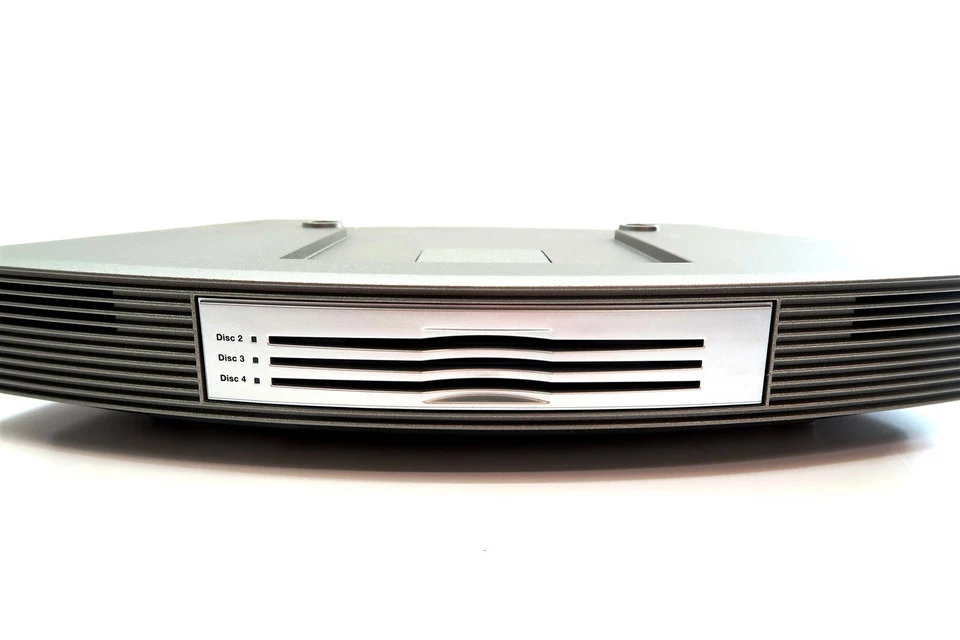 Bose WAVE MUSIC SYSTEM CD CHANGER Graphite Box, Remote, Papers ~ PARTS OR REPAIR - Image 3 of 4