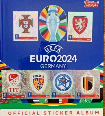 Topps UEFA Euro 2024 Germany Single Sticker - Group E & F - Buy 4 get 10 Free