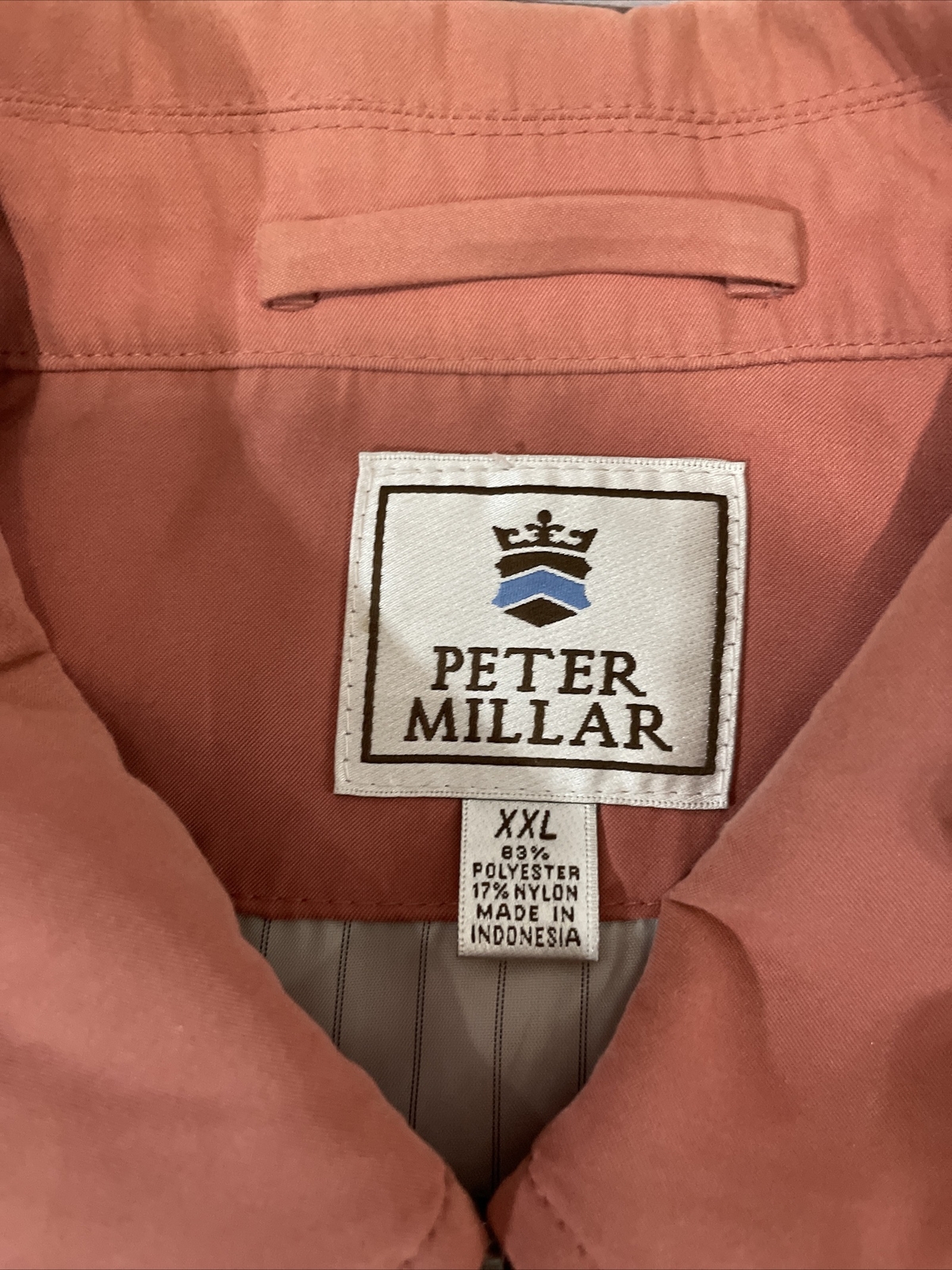 Peter Millar Collared Full Zip Jacket Tailored by… - image 2