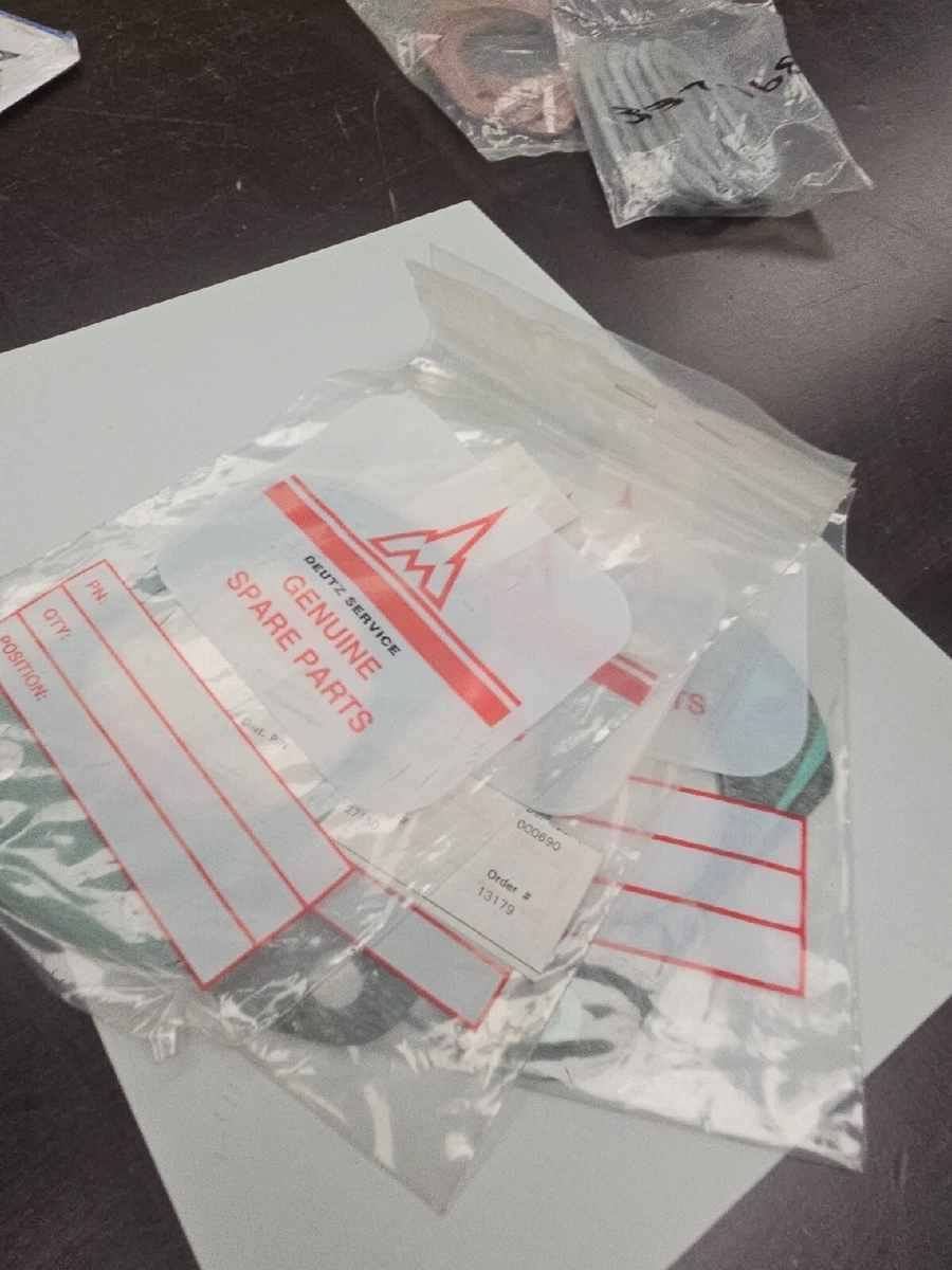 4157245 Gaskets For DEUTZ. 4pk. Free Shipping. | eBay 