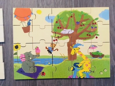 Holzpuzzle Kikaninchen Puzzle Holzspielzeug Kleinkinder Kinder TOP Angebot
