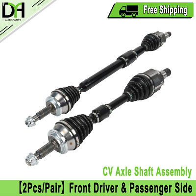 2x Front left Right CV Axle Shaft For Toyota For Corolla Prius Prius Prime16-20