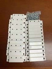 10 Wired Magnetic Window Door Contacts Alarm QS908MB Home Security White Switch