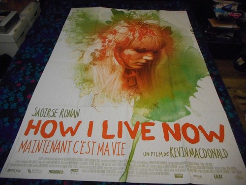 HOW I LIVE NOW - ORIGINAL HUGE FRENCH FOLDED POSTER - SAOIRSE RONAN