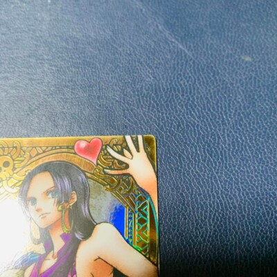One Piece AR Carddass Formation 02 KR Boa Hancock Gold Rare