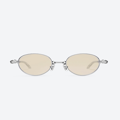 Gentle Monster Pico 02(BR) Silver Orange | 100% Authentic | Brand