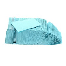 125 Pcs Patient Bibs Dental Tattoo Medical Clinical 13"X18" 2 Ply Plus 1 Poly