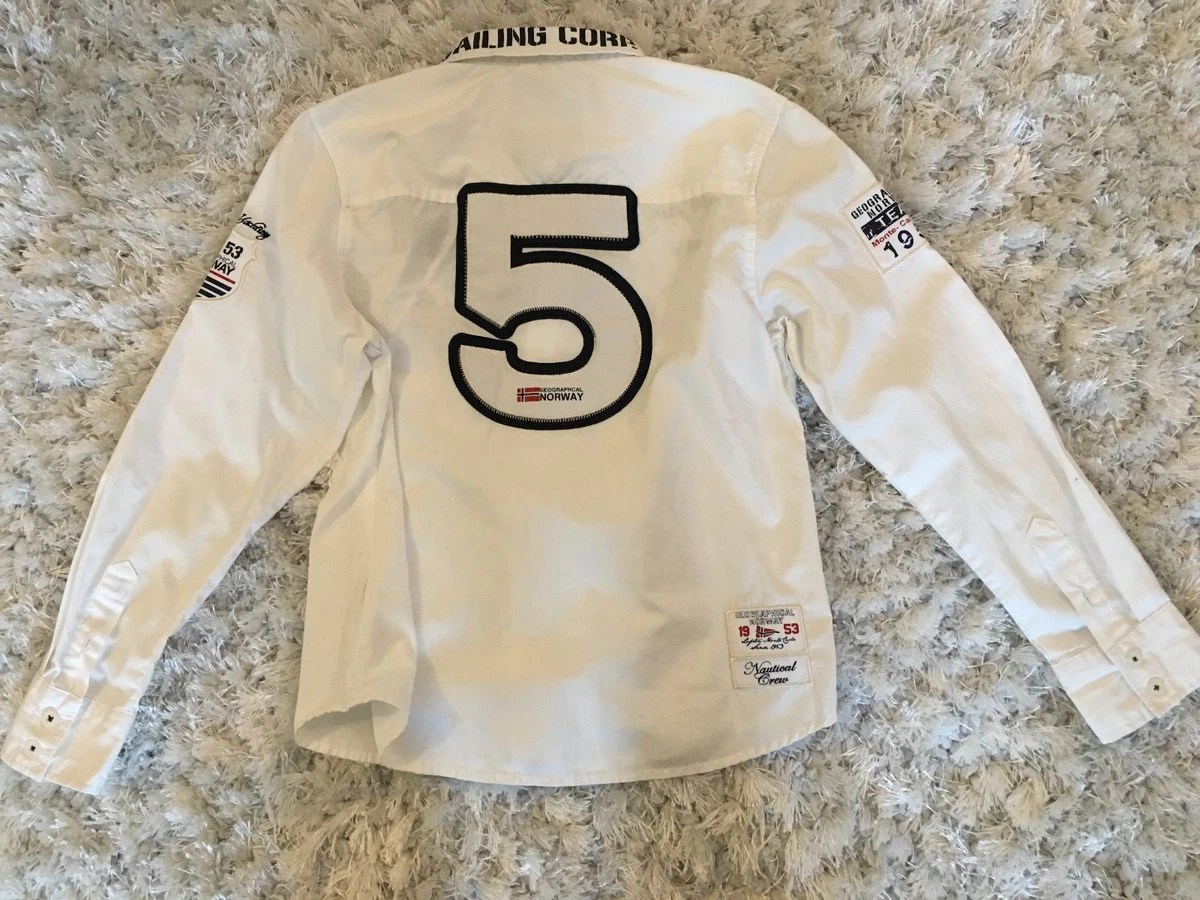 Chemise enfant Royal Yachting Geographical Norway en tres bon etat