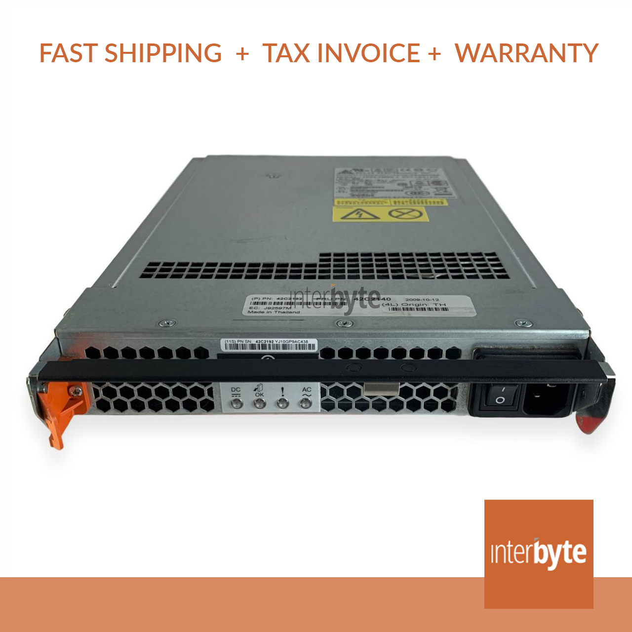 IBM 42C2140 PSU 530W EXP3000 172701X 42C2141 SERVER POWER SUPPLY eBay