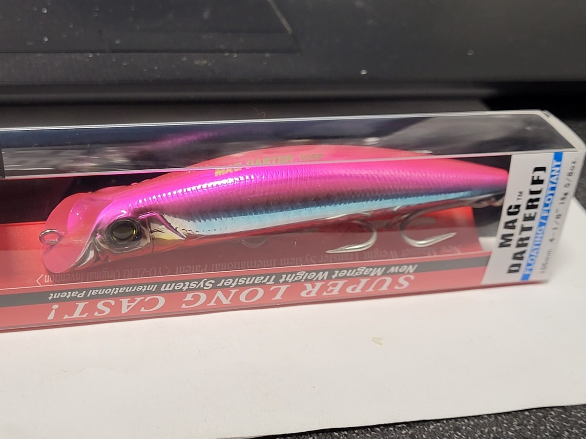 1 Yo-Zuri Lures NEW Mag Darter HOT PINK R1143-HPK 5/8oz. 4 1