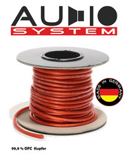 OFC Kupfer 10mm² Stromkabel Batteriekabel  Kabel Powerkabel rot