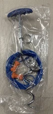 Petfamily Dog Stake and Tie Out Cable, Small to Medium Dog, Blue, 25FT / 60LBS