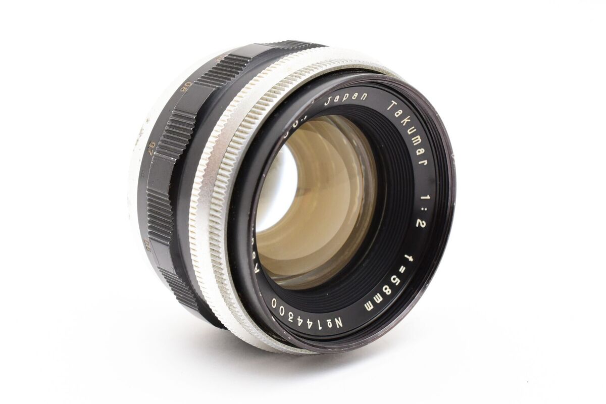 Asahi Pentax Takumar 58mm f2 Wide Angle MF Lens M42 from Asahi Pentax Takumar 58mm f2 Wide Angle MF Lens M42 from