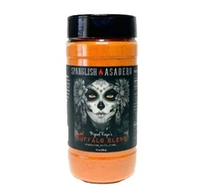Spanglish Asadero Miguel Raya's Smokin' Buffalo Blend Net Wt. 10oz BBQ Rub Spice