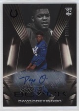 2021 Panini Black Rookies Auto 176/199 Dayo Odeyingbo #168 Auto 1u6