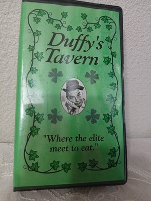 1940s Duffys Tavern radio comedy show cassette tape set of 6 dated vintage 1994