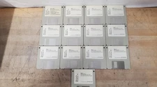 Vintage Microsoft Windows 95 Full 13-Disk Set  - 3.5" Floppy Disks