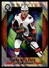 2018-19 O-Pee-Chee Coast To Coast Polar Lights Maxime Lajoie Rookie 22/99 Ottawa