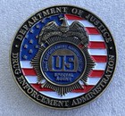 DEA Florence Resident Office HIDTA South Carolina Federal Police Drug Skull Coin — photo 9