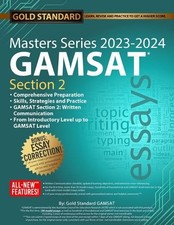 2023-2024 Masters Series GAMSAT Section 2 Preparation by Gold... - 9781927338773