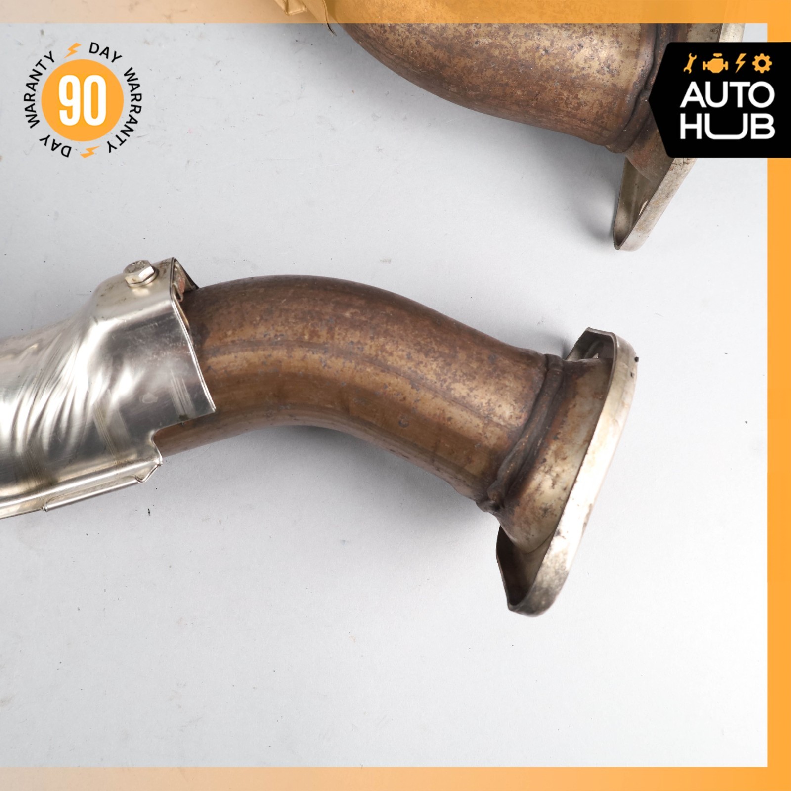 06-17 Aston Martin V8 Vantage 4.7L V8 Rear Exhaust Pipe Set 6G335220BD OEM 26k
