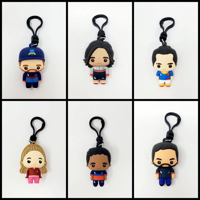 Ted Lasso Figural 3D Character Bag Clip - YOU CHOOSE!