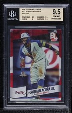 2024 Big League Super Rare Red Foil Ronald Acuna Jr Acuña BGS 9.5 GEM MINT b4d