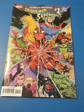 Marvel DC Spider-man Superman #1 Greene Variant NM gem Wow HOT TITLE