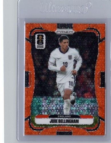 2026 Prizm FIFA World Cup Jude Bellingham Orange Disco 236/299  #114
